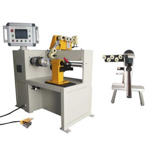 Best Flat / Round Wire Automatic Transformer Winding Machine With PLC wholesale