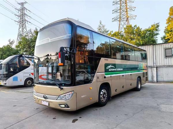 Cheap Euro 5 Second Hand CNG Bus 51 Seats Yutong Used Large Private Bus for sale