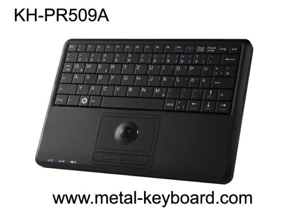 Cheap Industrial mini plastic computer keyboard with trackball mouse 78 Keys for sale