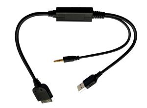 BMW cable Interface AuxInput USB Charge Adapter 30PIN Connector for iPod iPhone Data Cable
