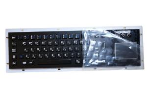 China USB Interface Industrial Metal Symbol Keyboard 64 Key Ruggedized With Touch Pad on sale