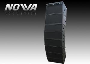Best Performance Concert Sound System Dual 10&quot; Passive Black Line Array Subwoofer Speaker wholesale