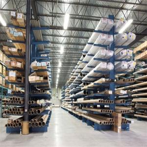 Industrial Cantilever Pallet Racking Storage System solutions Aluminium Pipe