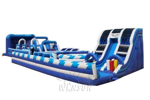Cheap Giant inflatable playground WSP-305/including slides,trampolines and obstacles for sale