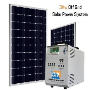 MC4 Connector Solar Power Home Kits 3000W Solar Generator