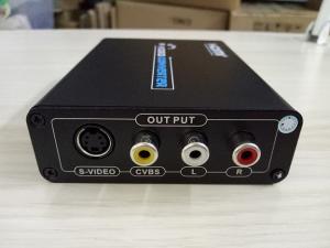 Best HDMI to Composite / S-Video Converter with L/R Stereo Audio output Fiber Optic Transceiver wholesale