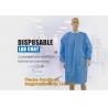 Disposable Isolation Non- Woven Gown,Disposable Hospital Non woven Medical White Lab Coat,Disposable Industrial Overall for sale