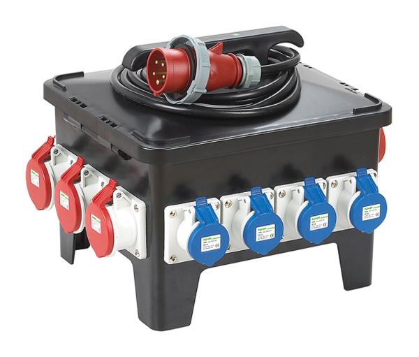 Cheap Overcurrent Protection Portable Distribution Box IP66 Weather Proof for sale