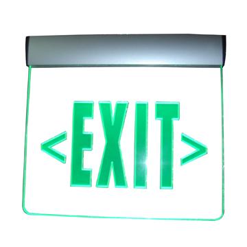 Cheap Led edge lit emergency exit sign for sale