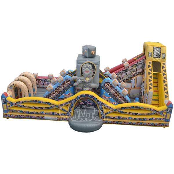 Cheap Customized Size Lanao Inflatable Robot Amusement Park for sale