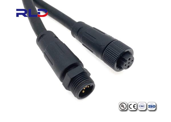 Cheap Waterproof Plug And Socket Cable Connector 2 Pin M12 Waterproof Connector for sale