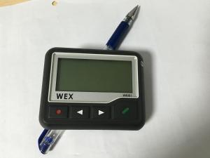 China Alphanumeric Pager 25KHz 512bps 5uV/M Mobile Pager Device on sale