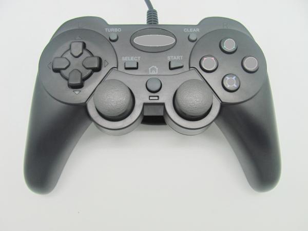 Cheap 3 In 1 ABS Vibration Wireless USB Game Controller For PC / P2 / P3 Gamepad for sale
