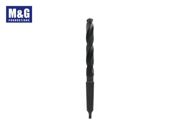 Cheap DIN 345 HSS(M2) HSS Cobalt (M35) Morse Taper Shank Twist Drill Bit HSS Bright or black finished for sale