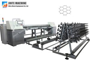 Best PLC Controller 6 Twists Hexagonal Wire Mesh Machine wholesale