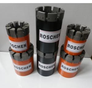 NQ Wireline Impregnated Diamond Core Drill Bits , N Rod Thread Bits