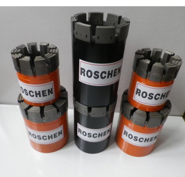 Cheap NQ Wireline Impregnated Diamond Core Drill Bits , N Rod Thread Bits for sale
