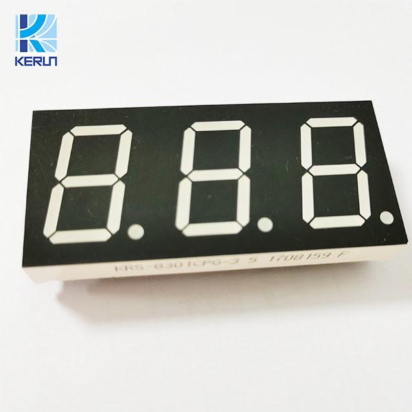 Cheap 0.8 Inch Numeric LED Display 7 Segment 3 Digit For Measuring Equipment for sale