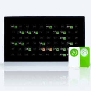 Best Restaurant table polarization tracker customer desk position tracking system 10tables wholesale