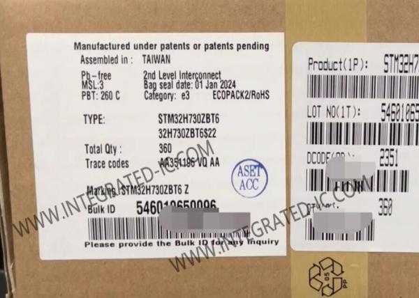 Cheap Embedded Microcontroller MCU STM32H730ZBT6 550MHz 128KB Microcontroller IC for sale