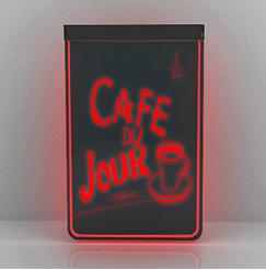 Cheap Engraved acrylic led writing board with 100,000hours lifespan for sale