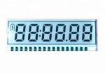 White Color TN LCD Display Custom Numeric LCD Monochrome Display Module