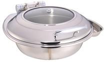 Cheap Hygiene Commercial Cooking Equipment 6L Round Chafers W/O Frame for sale