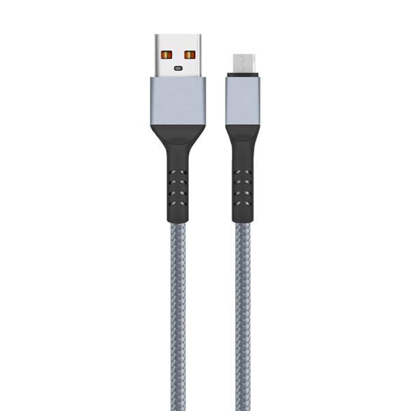 Cheap Custom Braided Charging Cable USB 2.0 For Lightning / Android / Type C Devices for sale