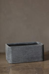 China HAIHONG Gray Rectangular Outdoor Planters Artificial Plant Accessories on sale