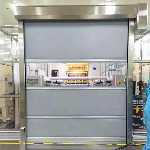 Cheap Customizable High Speed Roll Up Door With Viewing window for sale