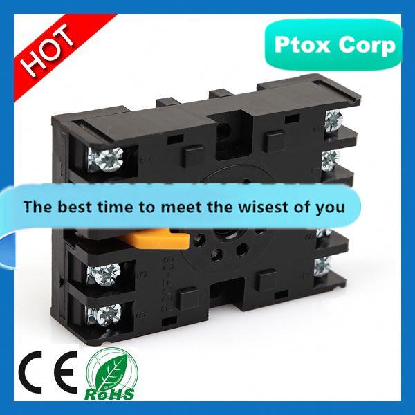 Cheap Top Style Custom Electrical 11 Pin Relay Socket Plastic Relay Socket for sale