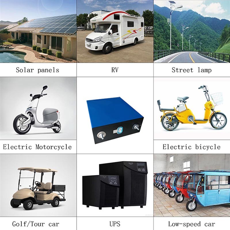 ECO Friendly Lithium Phosphate Deep Cycle Battery Cells For Solar System