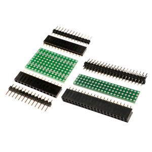 Best 2x20 1x13 2.54mm Pin Header Housing Prototyping PCB Board Kit for Arduino wholesale