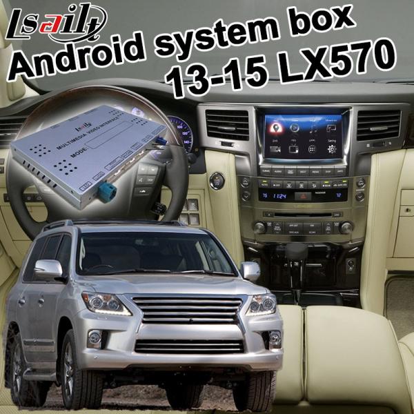 Cheap Lexus LX570 2013-2015 Android auto carplay video interface navigation box optionl wireless carplay for sale
