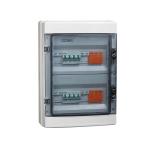 2Input 1Output Waterproof Plastic Electrical Combiner Box