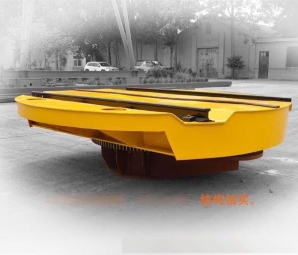 Cheap Speed 2-20m/Min Turntable Transfer Cart For Material  Handling for sale