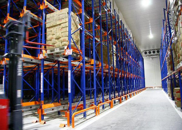 Radio Shuttle Racking System / Automated Warehouse Racking Systems With Pallet