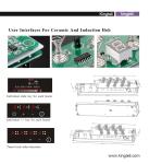 user interfaces for ceramic and induction hob