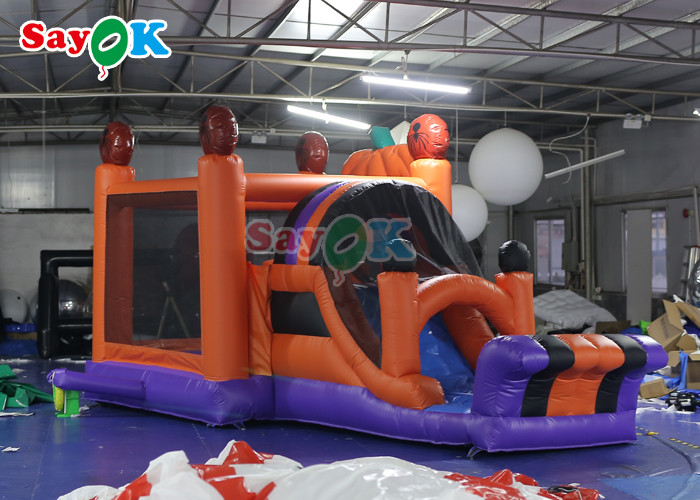 Giant Inflatable Party Bouncy Castle Slide Combo Halloween Inflatable Bounce House