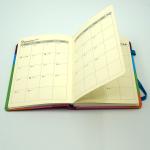 Custom Diary Hardback NoteBook Printing matt lamination With Elastic Closure
