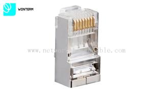 RJ45 8P8C Connector Shielded Modular Plug for Cat6 Patch Cord