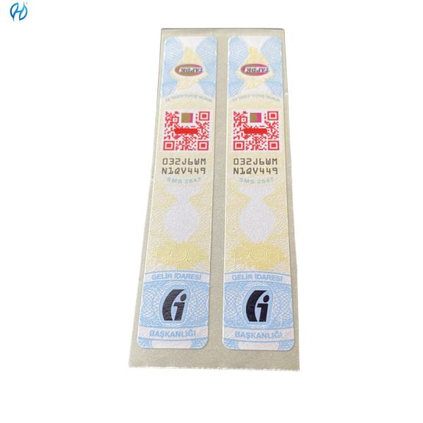 Cheap Customized Security Label Stickers With Diverse Materials And Printing Options for sale