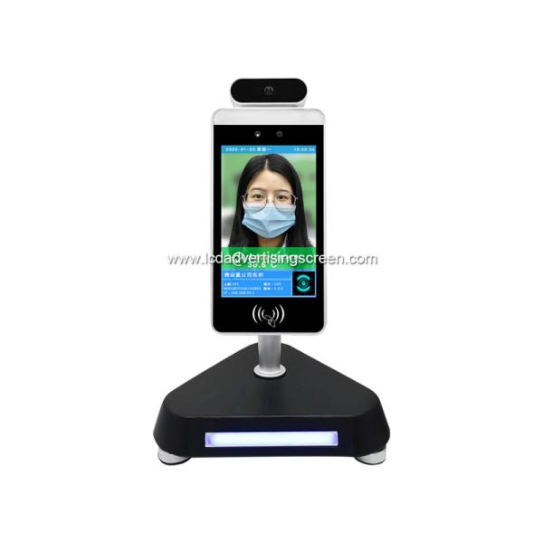Cheap TFT Brightness 450 Cd/M2 Face Recognition Infrared Thermomete for sale
