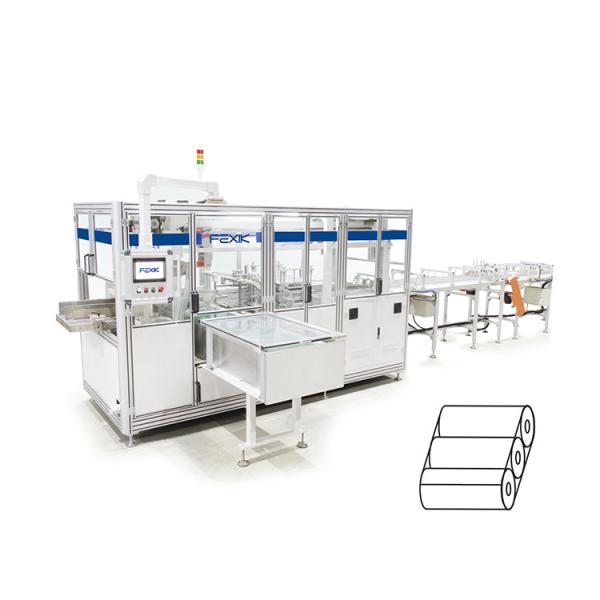 Cheap 4 To 48 Rolls CPP PLC Toilet Paper Packing Machine 14KW ZODE for sale