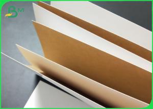 Best Wood Packing Box Material White with Brown Back Food Grade Kraft Paper FSC SGS wholesale