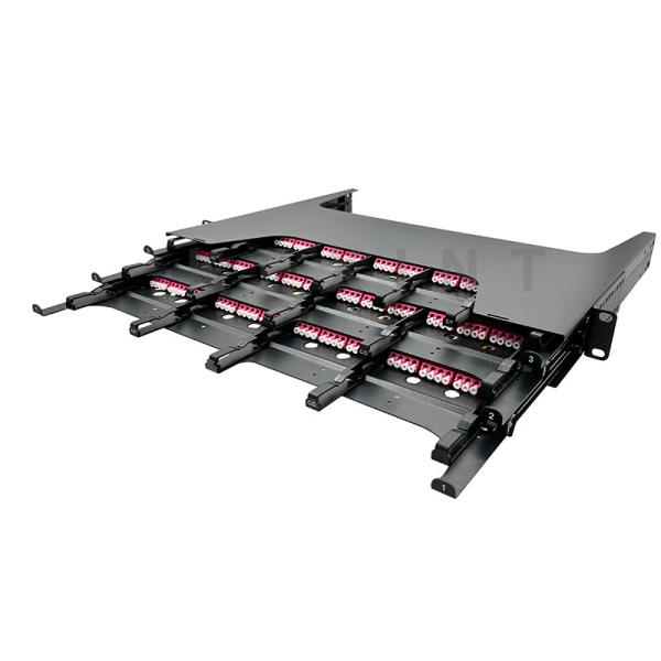 Cheap ODF 144 Core Fiber Optic Patch Panel Applied To Big Data Computer Room for sale