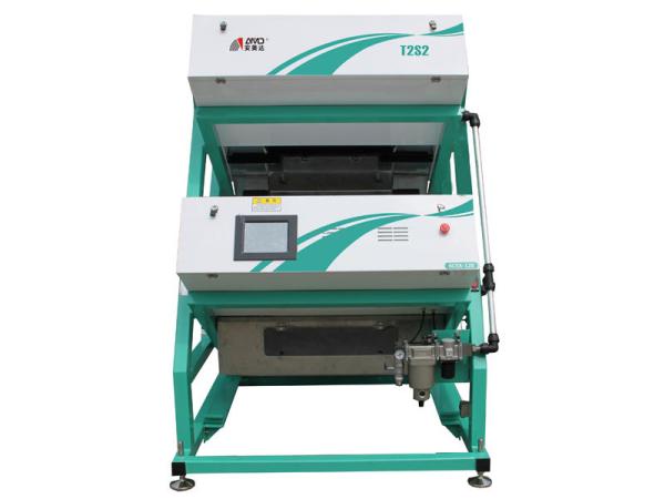 Cheap T2S2 Tea Color Sorter Machine RGB Technology One Key Intelligent Operation System for sale