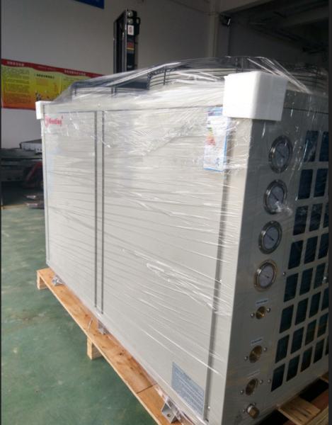 Cheap High Efficiency Swimming Pool Water Heater Heat Pump 50KW / 380V Support WIFI Function for sale