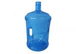 Best Clear Blue 5 Gallon PC Bottle With Handle Bottle Molding Technology Available wholesale