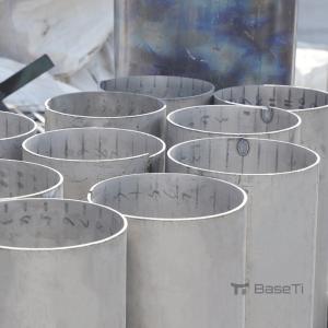 China Large Diameter Titanium Seamless Pipe ASTM B862 For Desalination Plants on sale